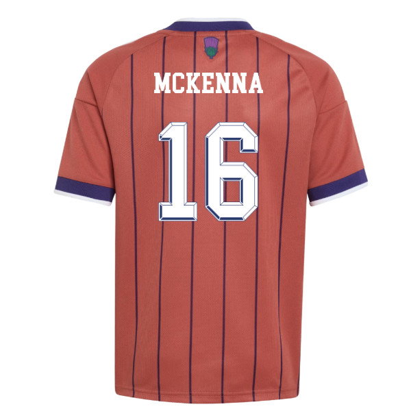 2026-2027 Scotland Away Shirt (Kids) (McKenna 16)-SoccerKits Hub | Buy Soccer Jerseys Online